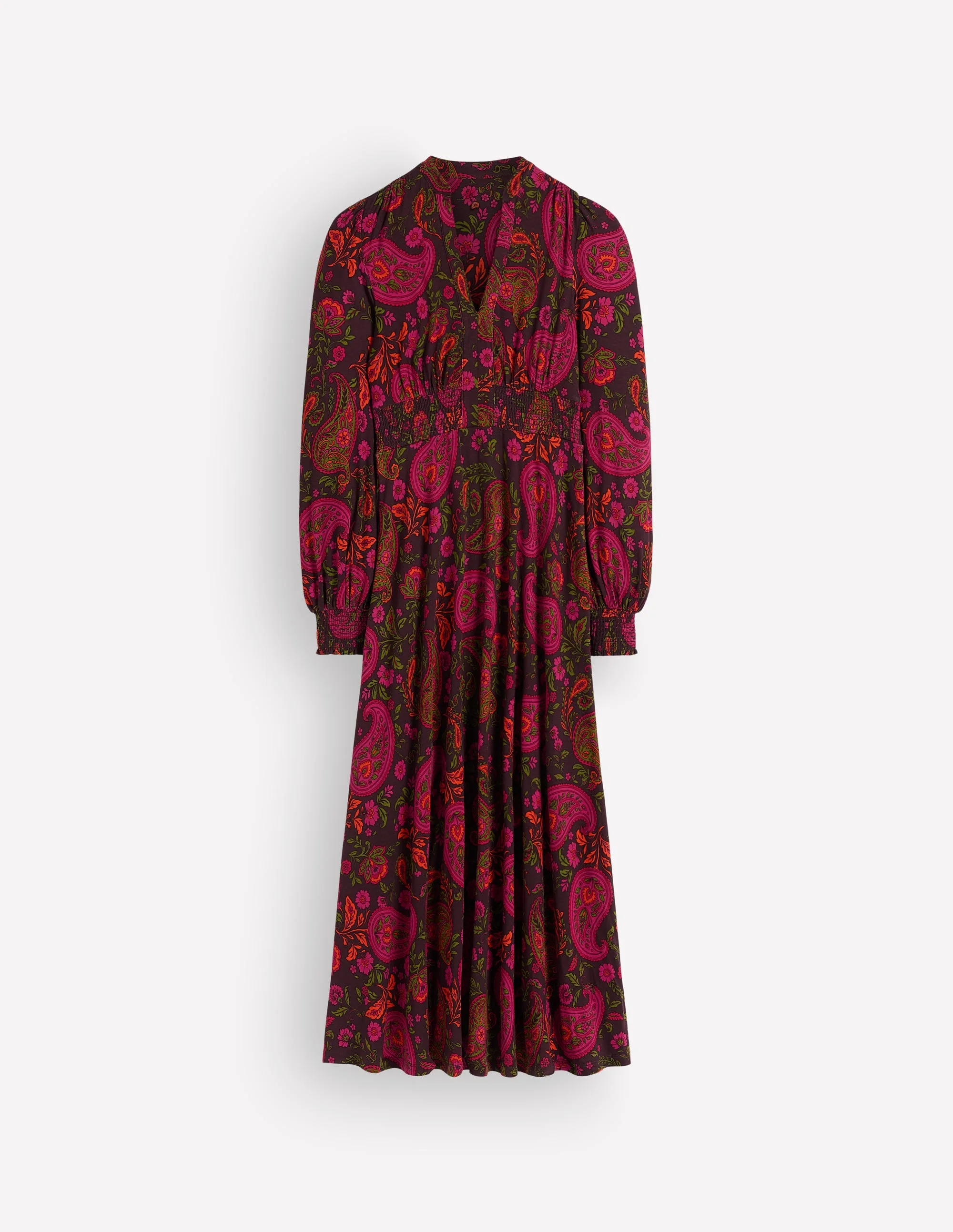 Georgia Jersey Midi Dress-Multi, Bohemia Charm - 1