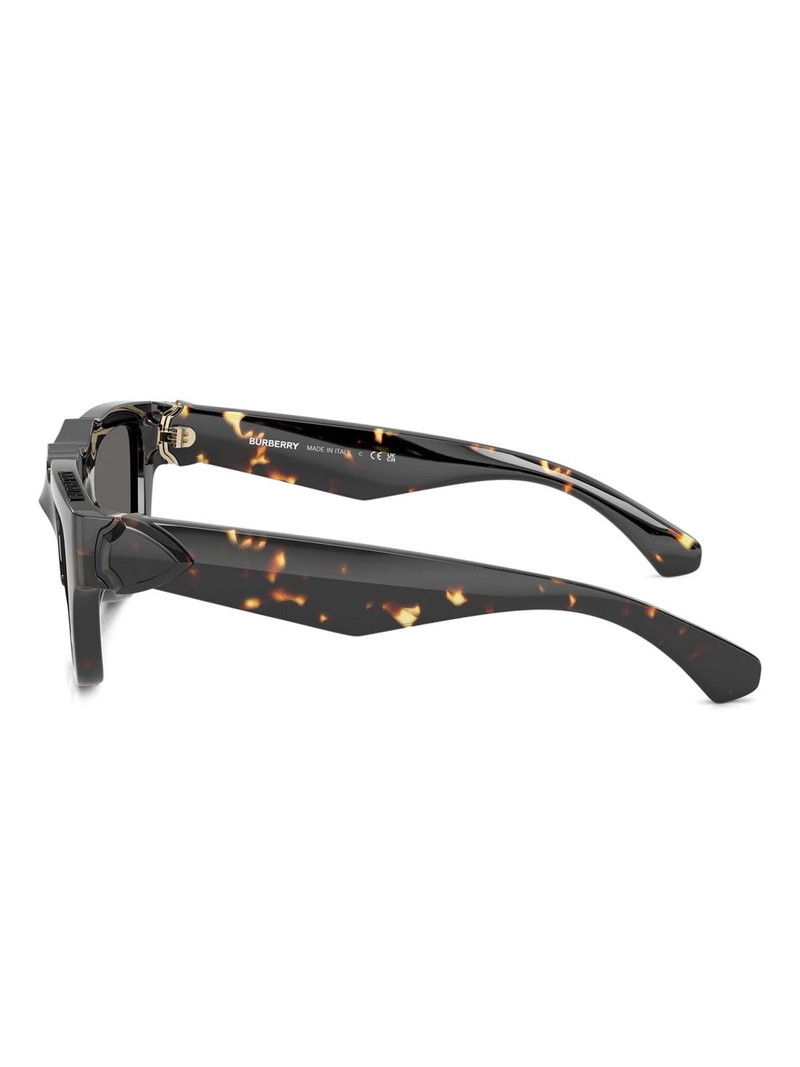 tortoiseshell geometric sunglasses 3