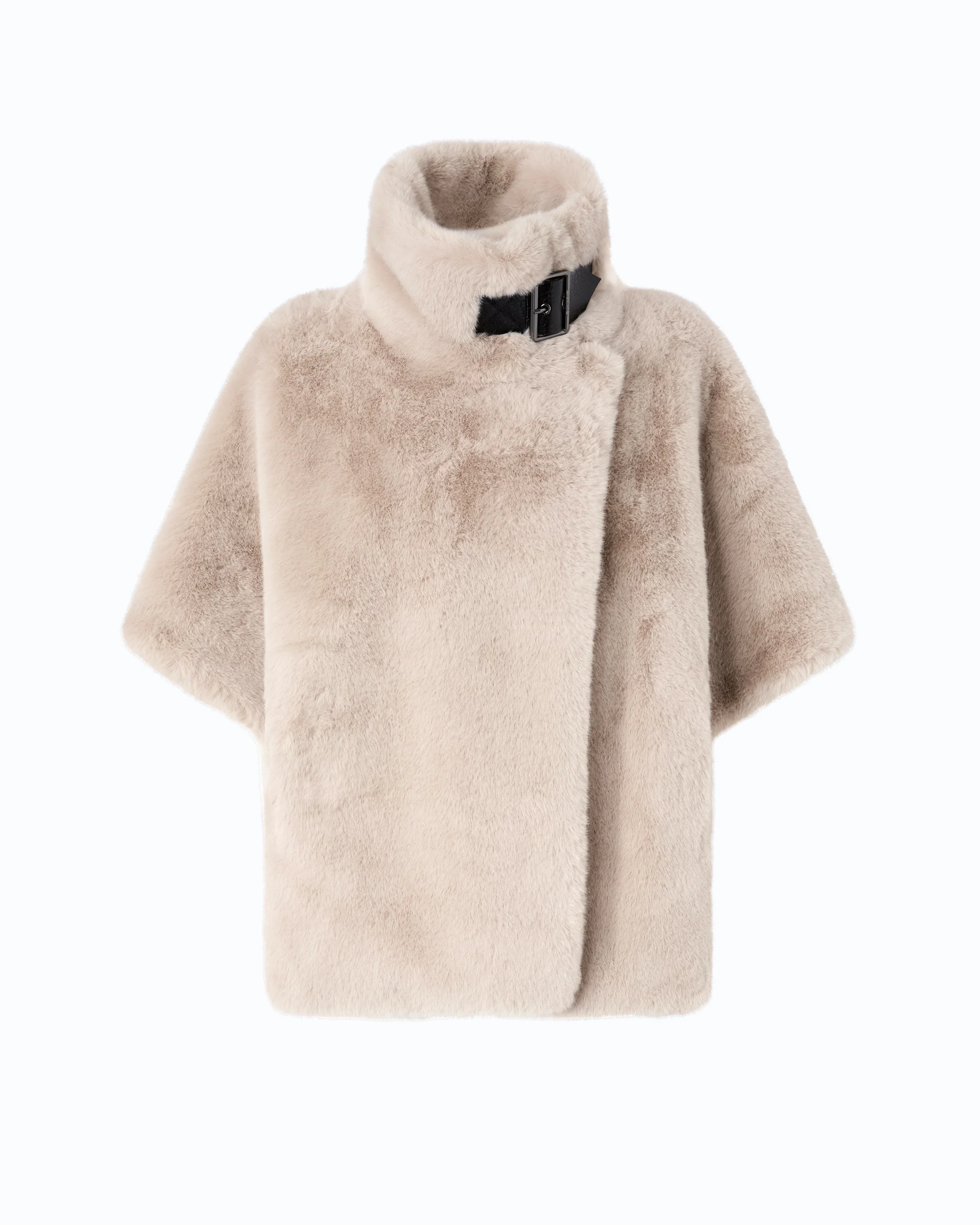 FAUX FUR CAPE - 1