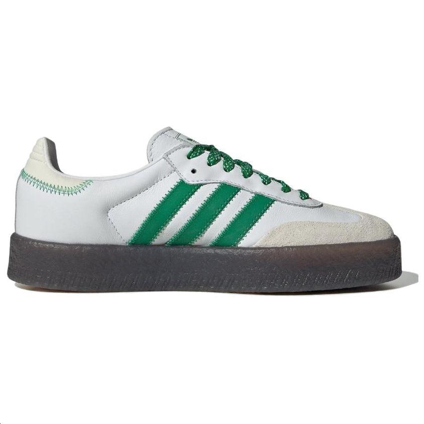 (WMNS) adidas Sambae 'Cloud White Green' IE9105 - 2