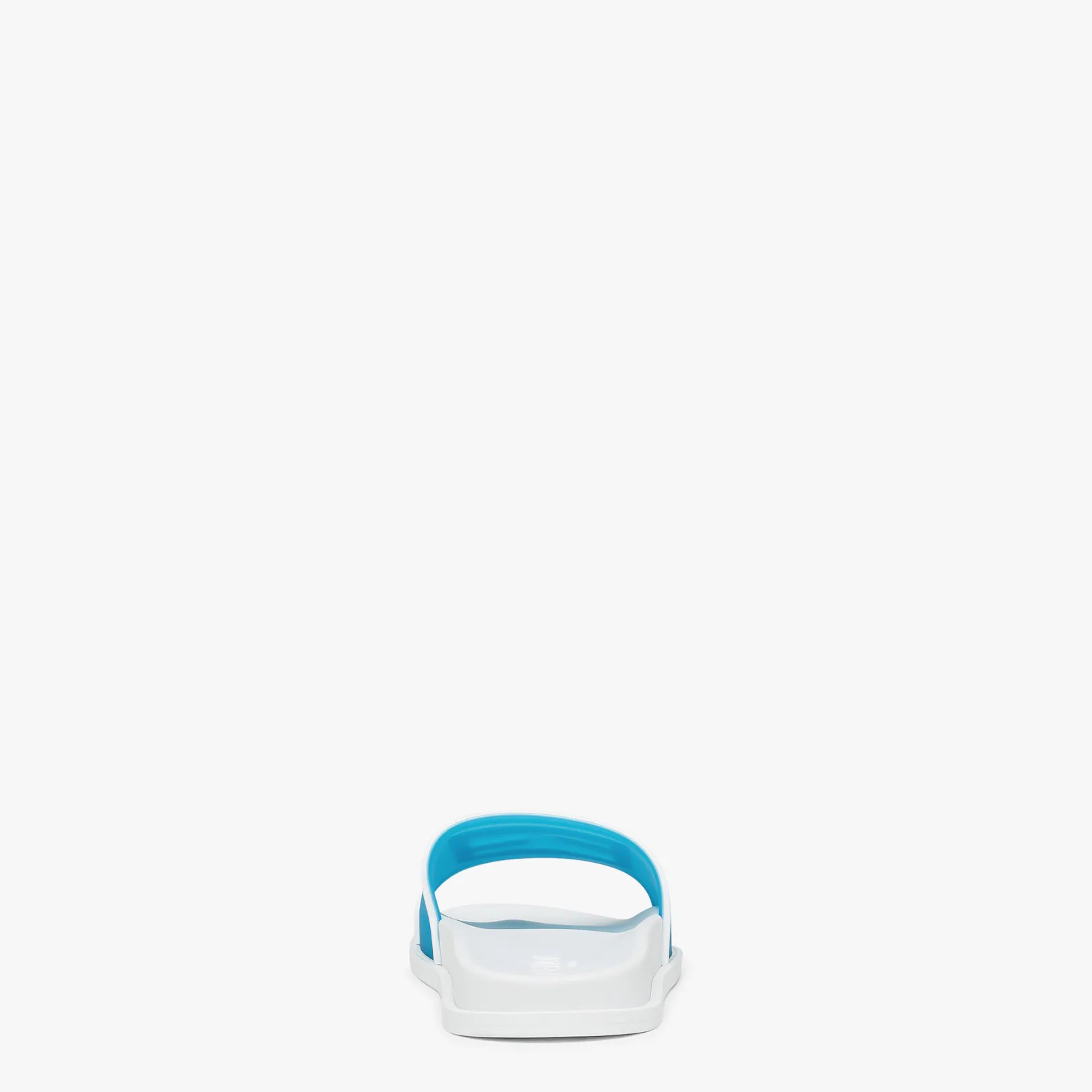Light blue rubber slides - 3