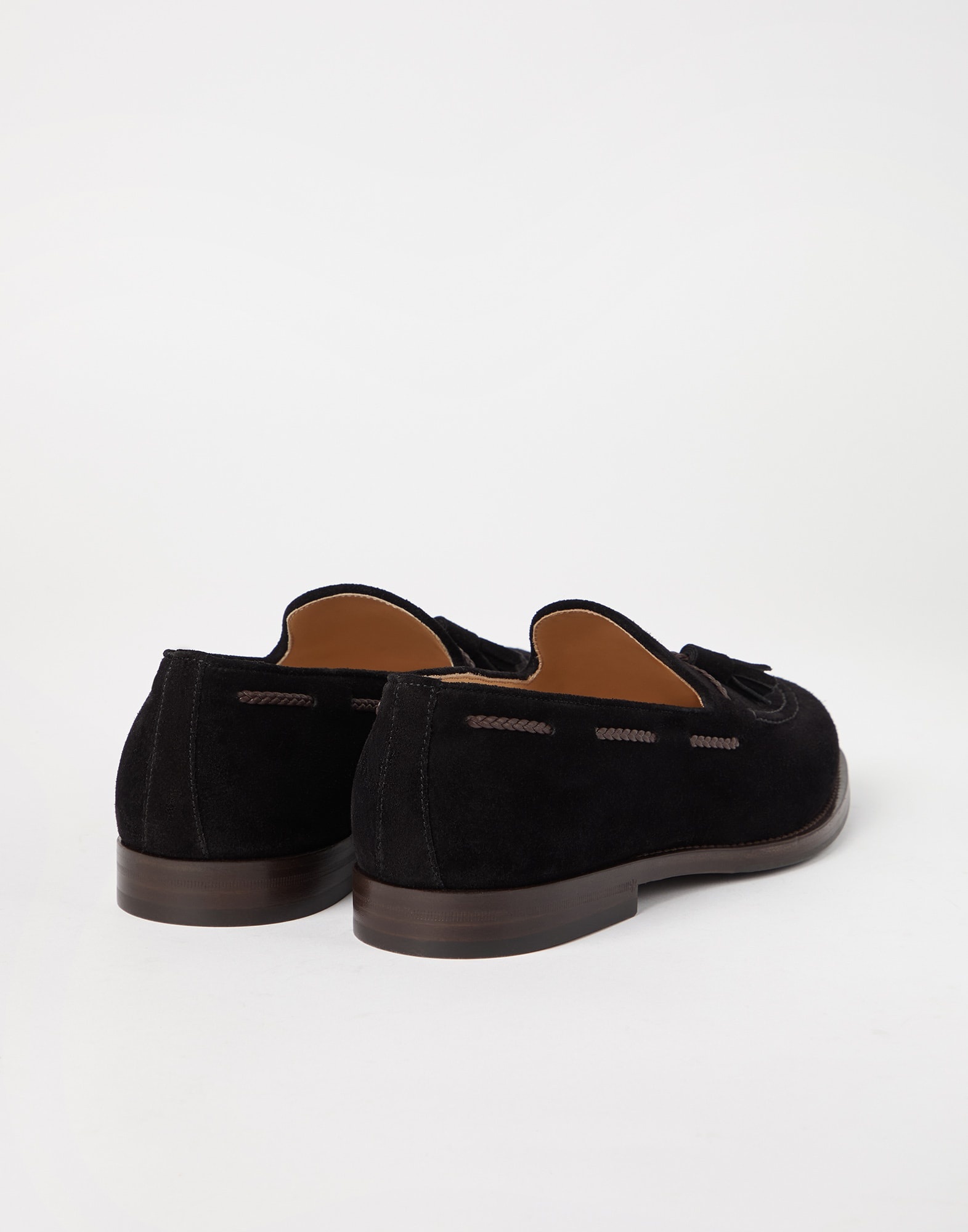Suede loafers with tassels - 2
