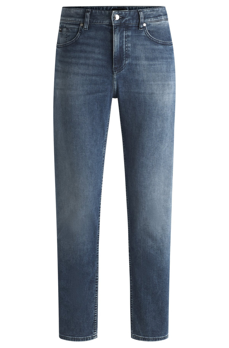 MAINE REGULAR-FIT JEANS IN SUPER-SOFT BLUE DENIM 1