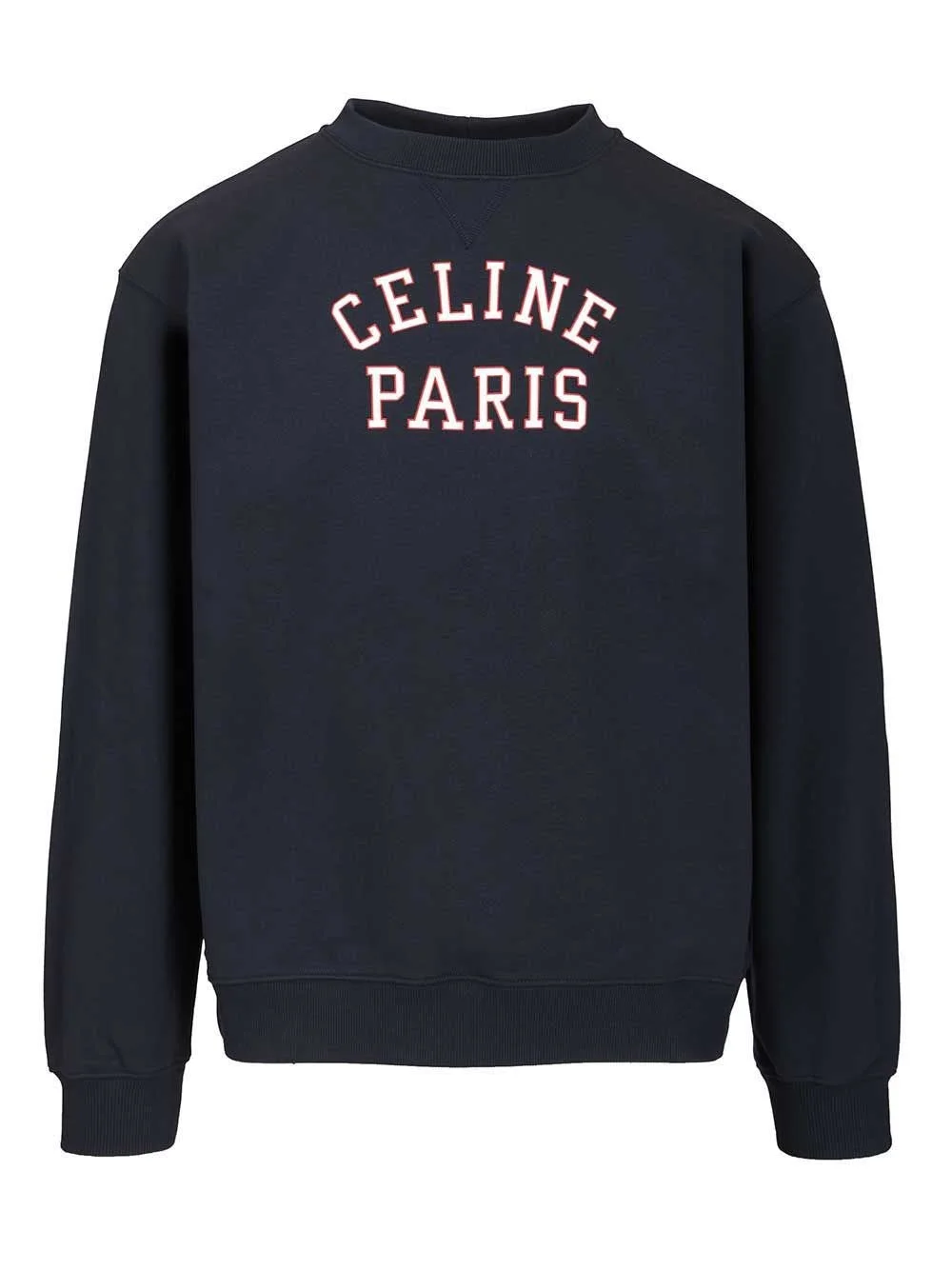 Celine Men Crewneck Cotton Sweatshirt - 1