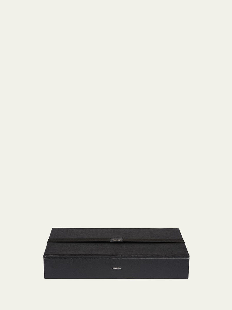 Prada Men's Saffiano Leather Mahjong Game outlook