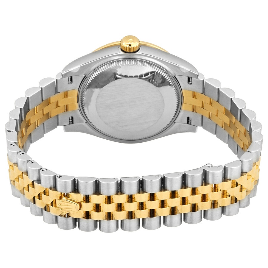 Rolex Datejust 31 Silver Diamond Dial Ladies Steel and 18kt Yellow Gold Jubilee Watch 278383SDJ - 3