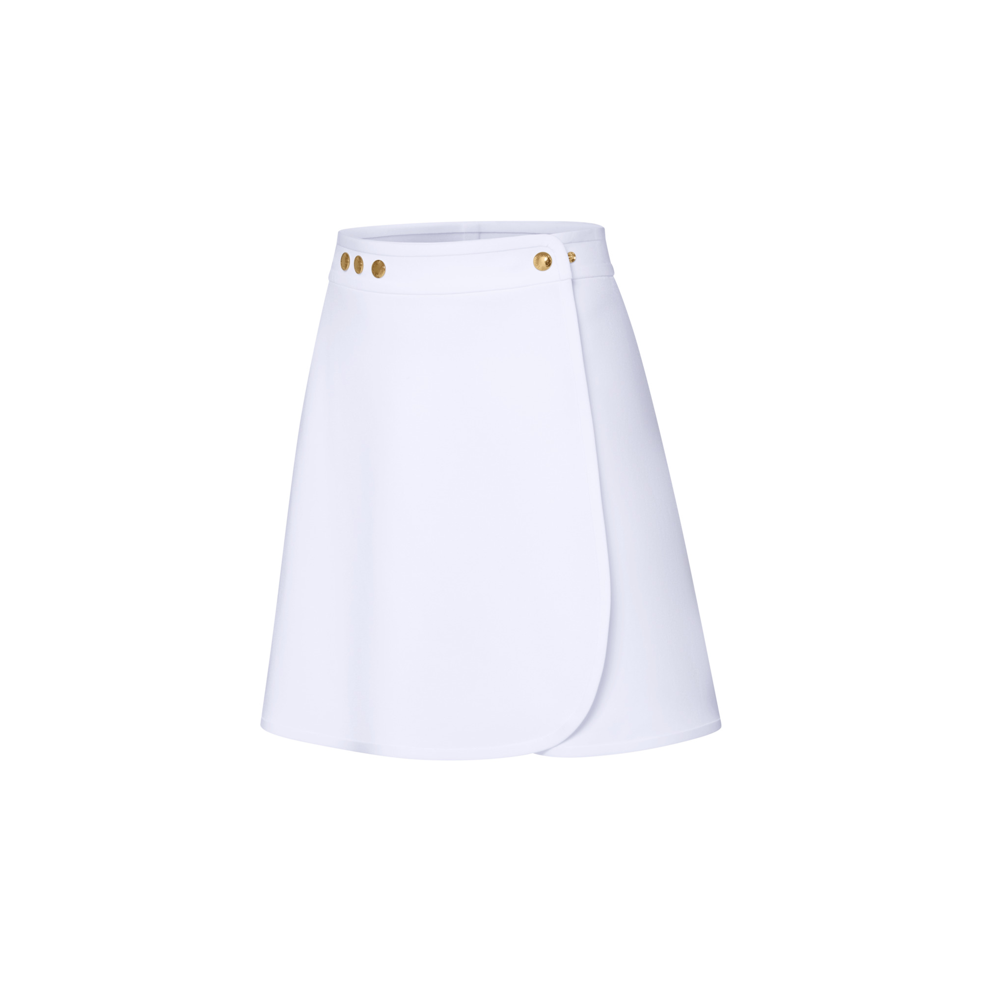 Technical Jersey Mini Wrap Skirt - 2
