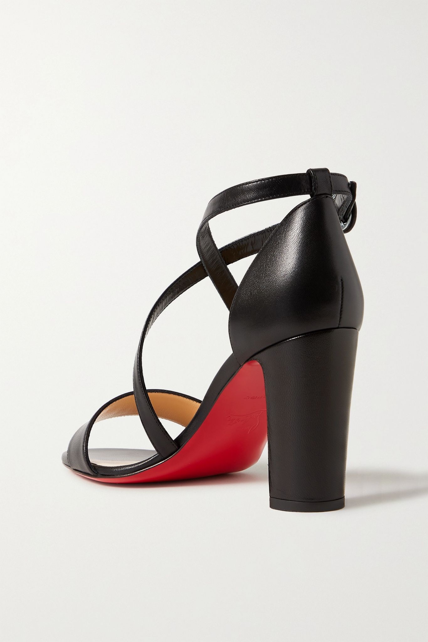 Loubi Bee 85 leather sandals - 4