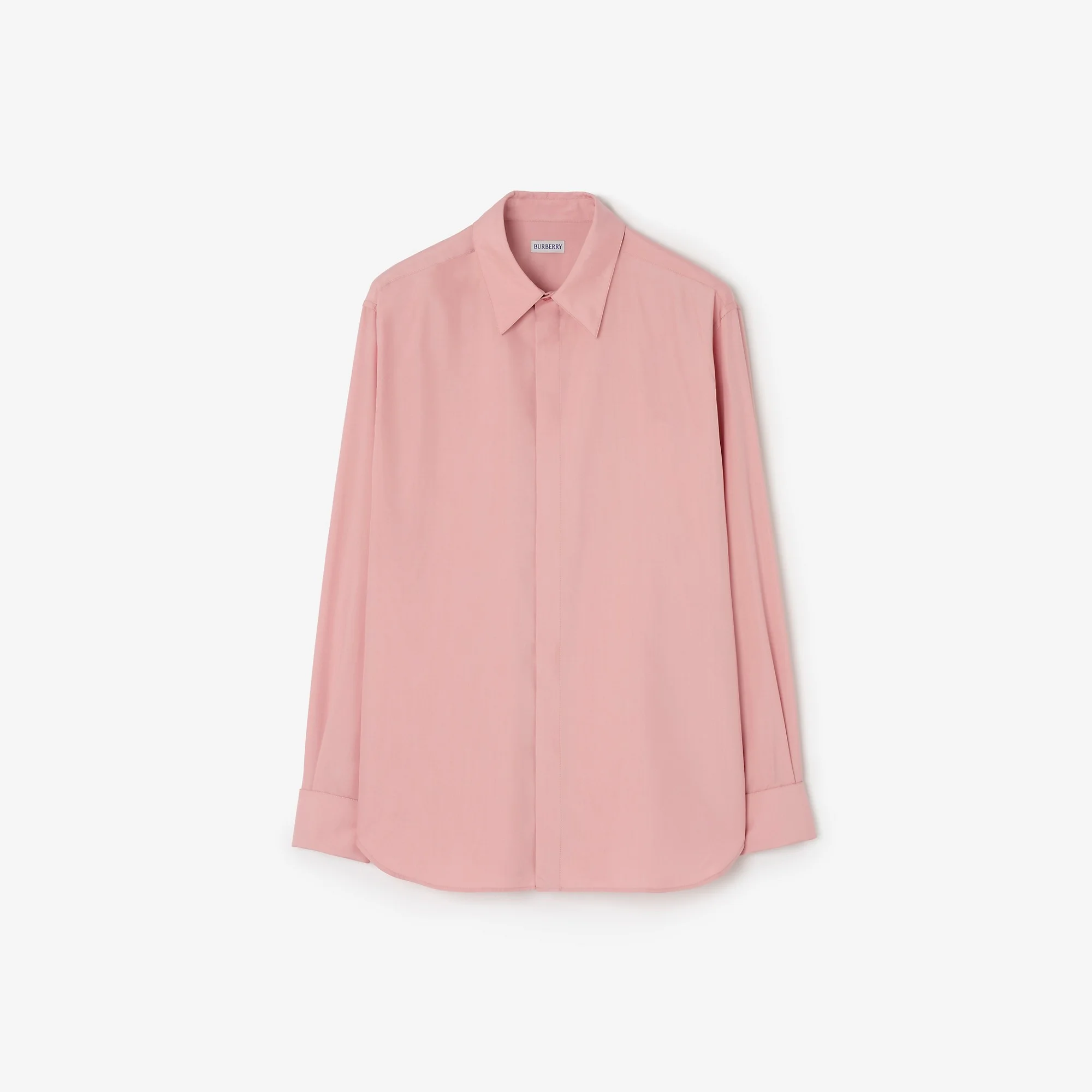 Relaxed Fit Silk Shirt - 1