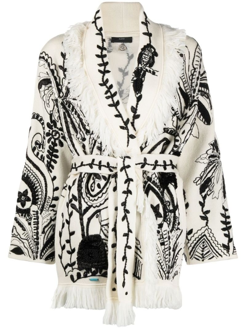 Oasis Of Imagination embroidered cardigan - 1