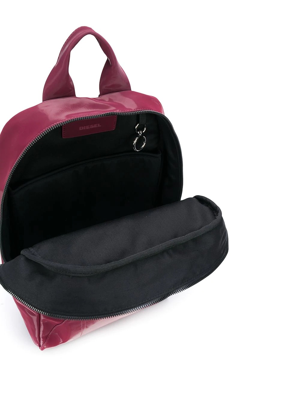 fold-front zip around backpack - 5