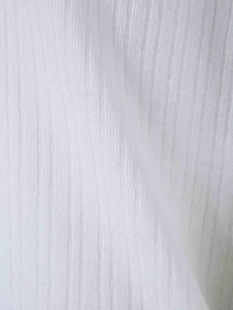 ribbed-knit T-shirt 4