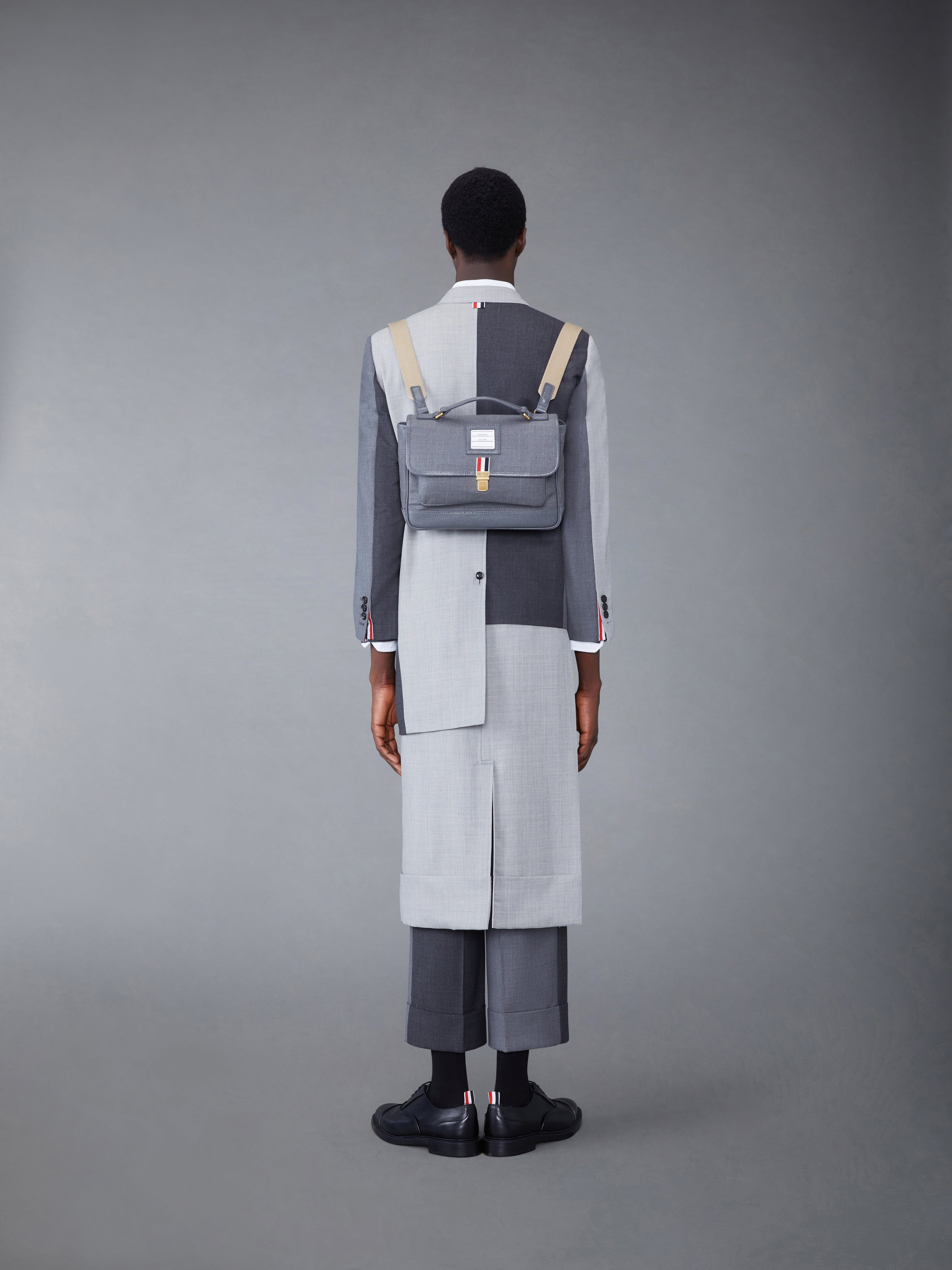 SUPER 120'S TWILL SCHOOL BAG - 3