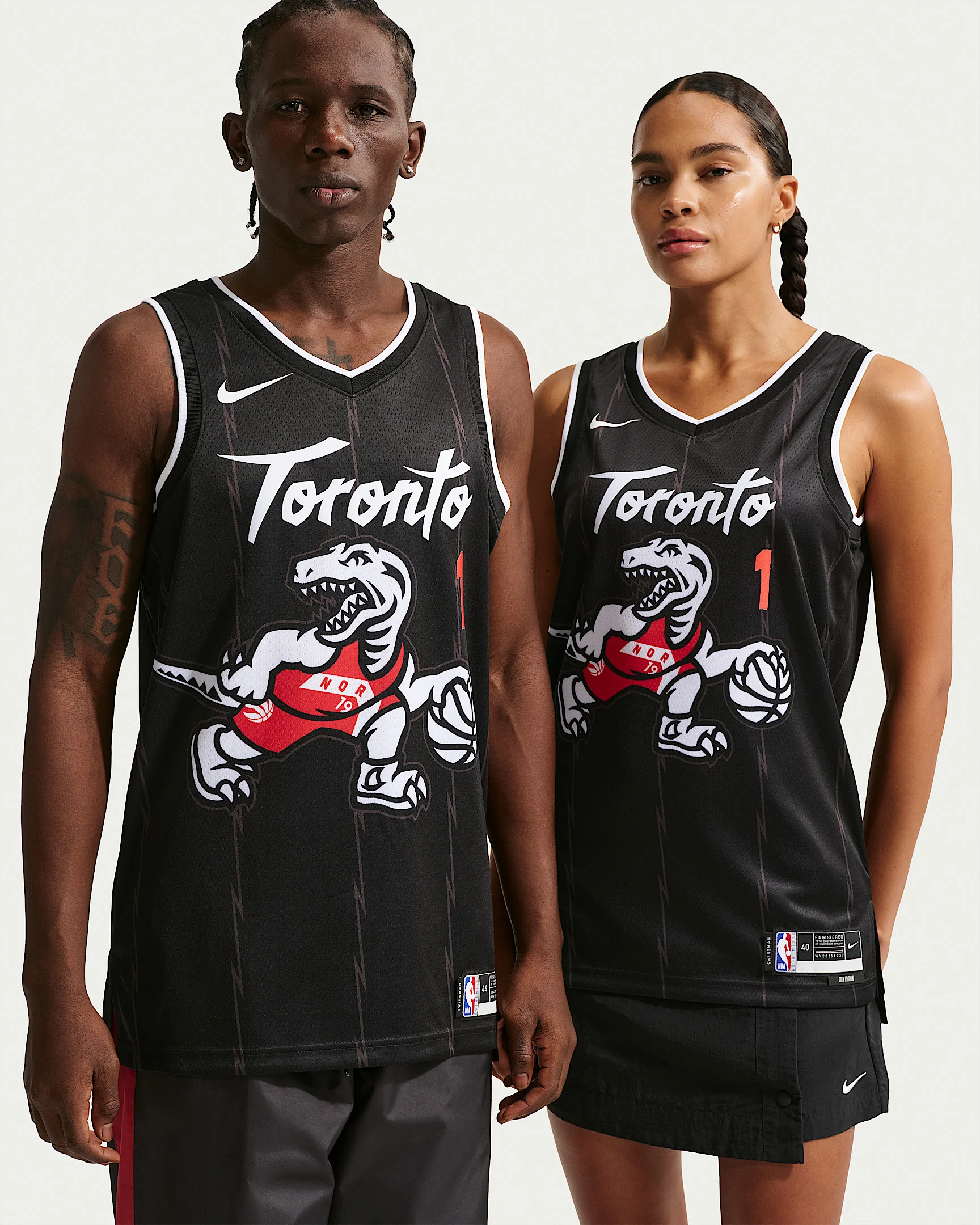 Gradey Dick Toronto Raptors City Edition Men's Nike NBA Swingman Jersey - 1