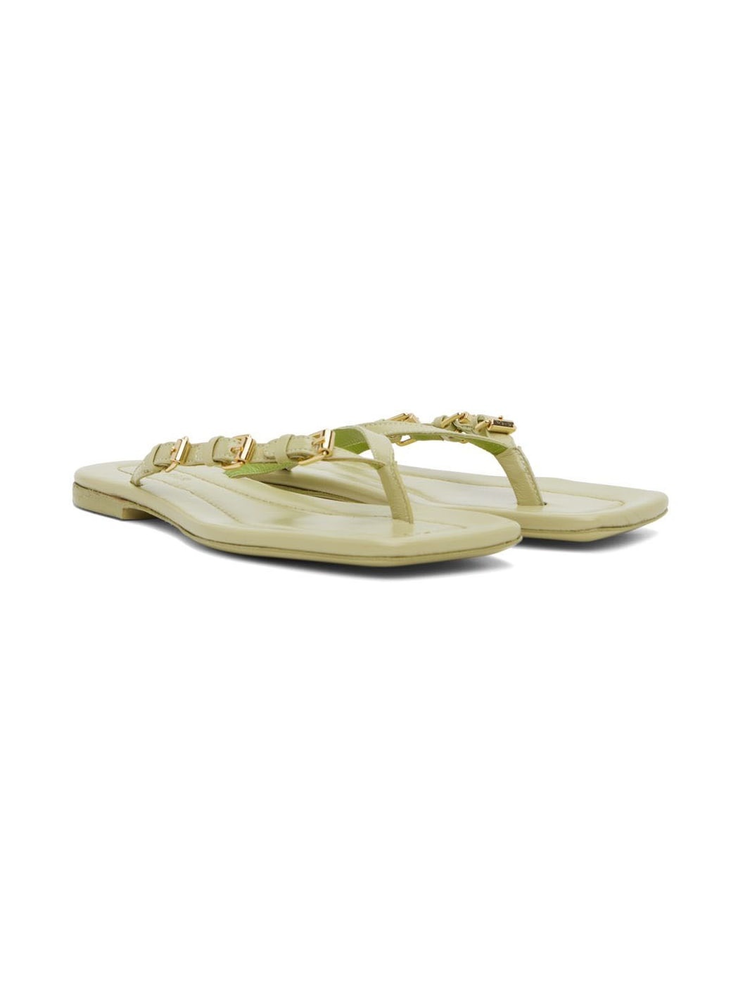 Green Mare Flip Flop Sandals - 4