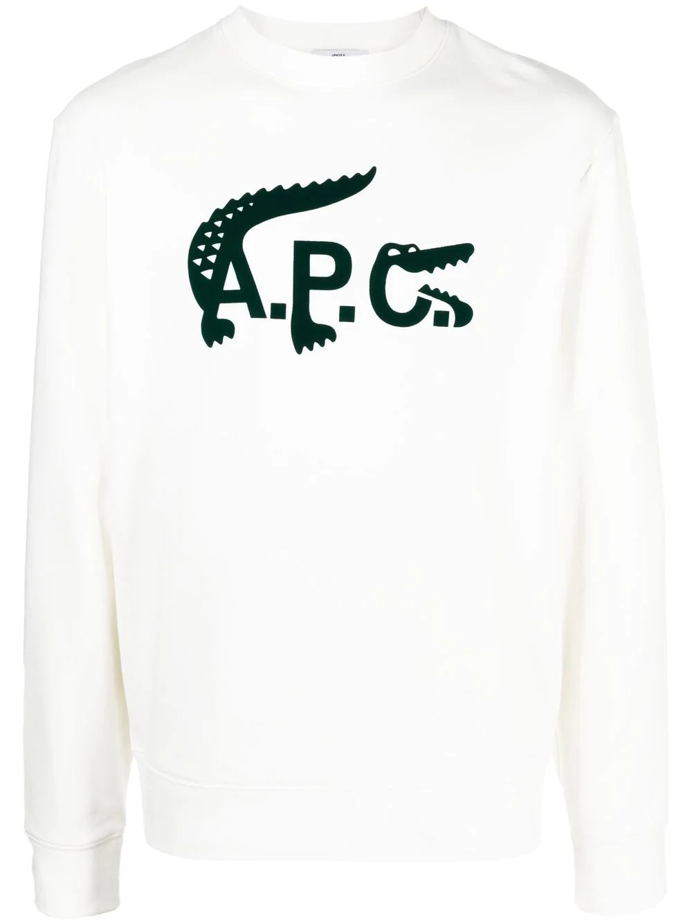 logo-print long-sleeved sweatshirt - 1