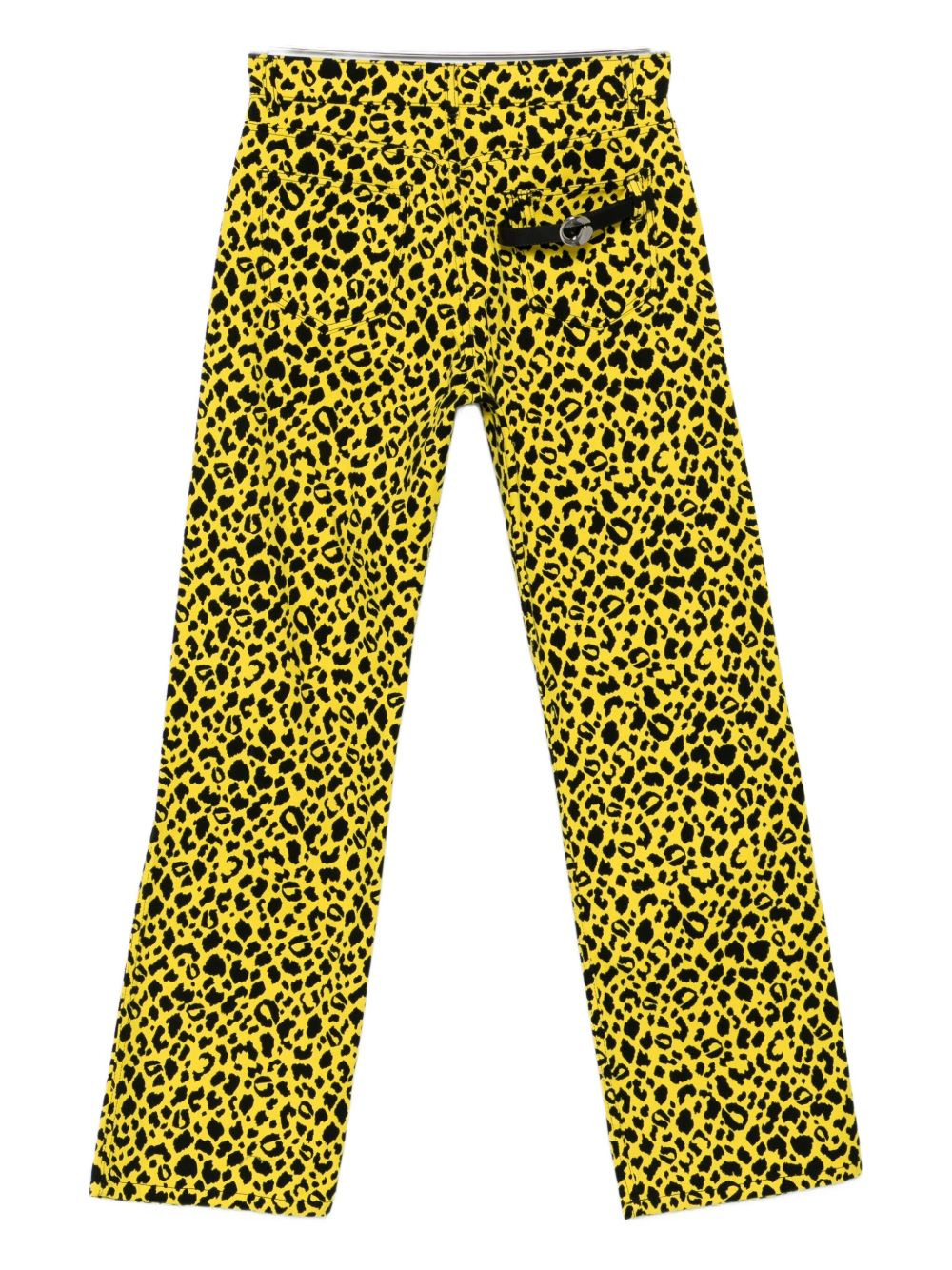 leopard-print jeans - 2