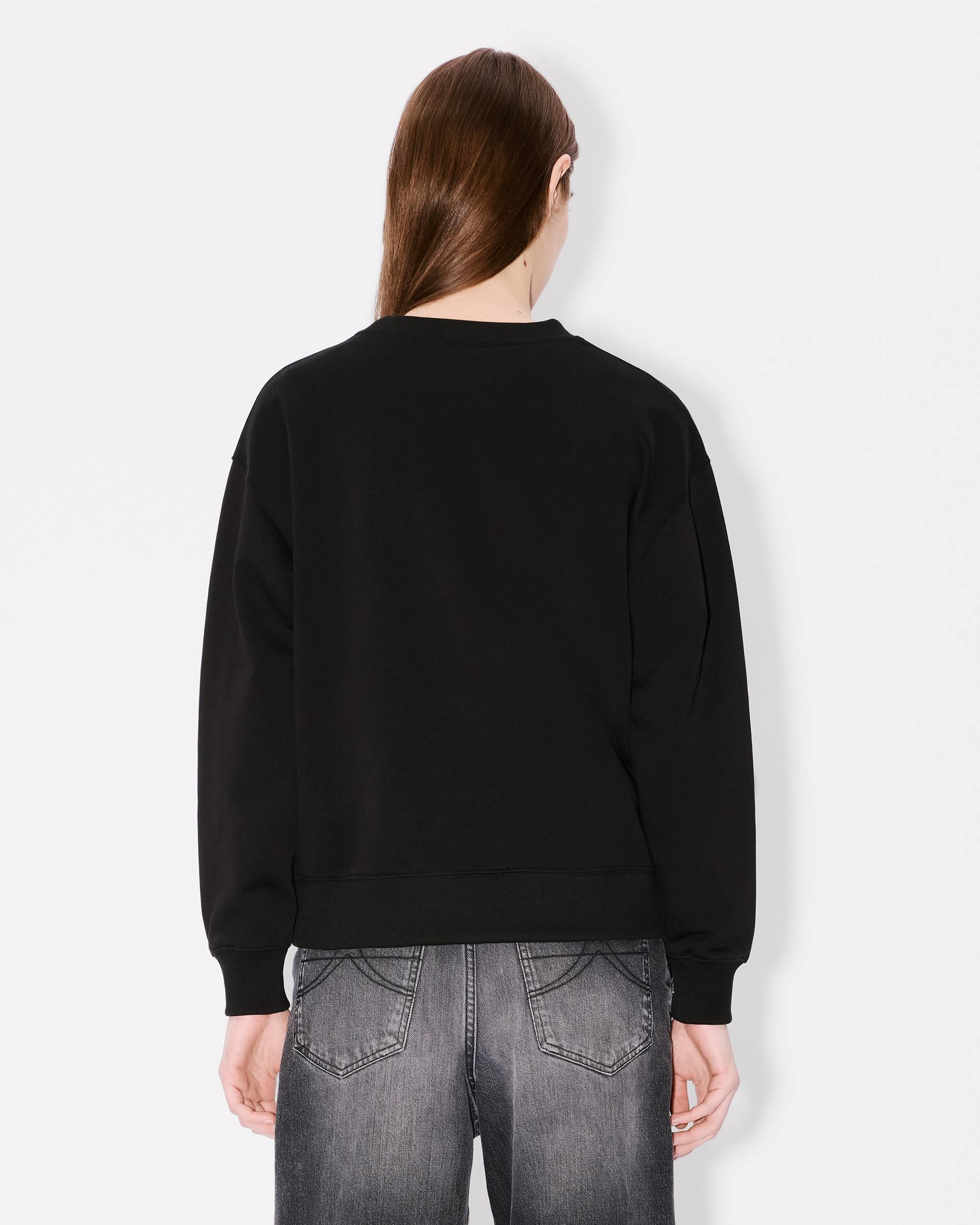 'Boke Flower' embroidered sweatshirt in cotton - 4