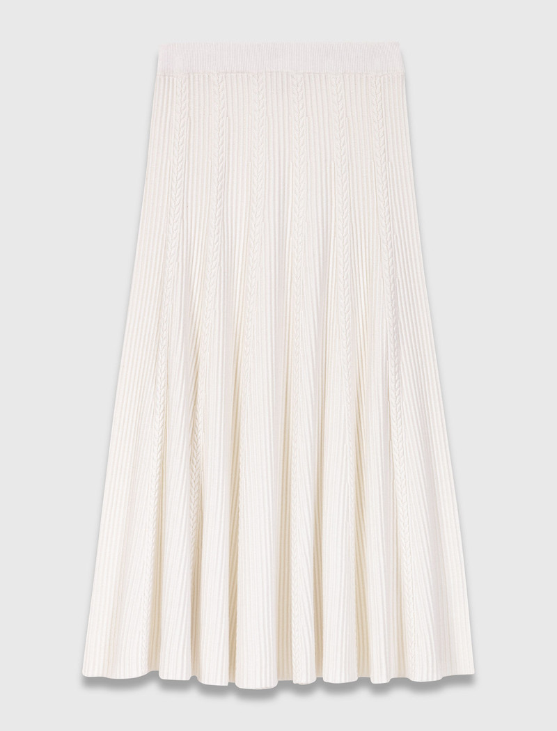 Long knit skirt 1