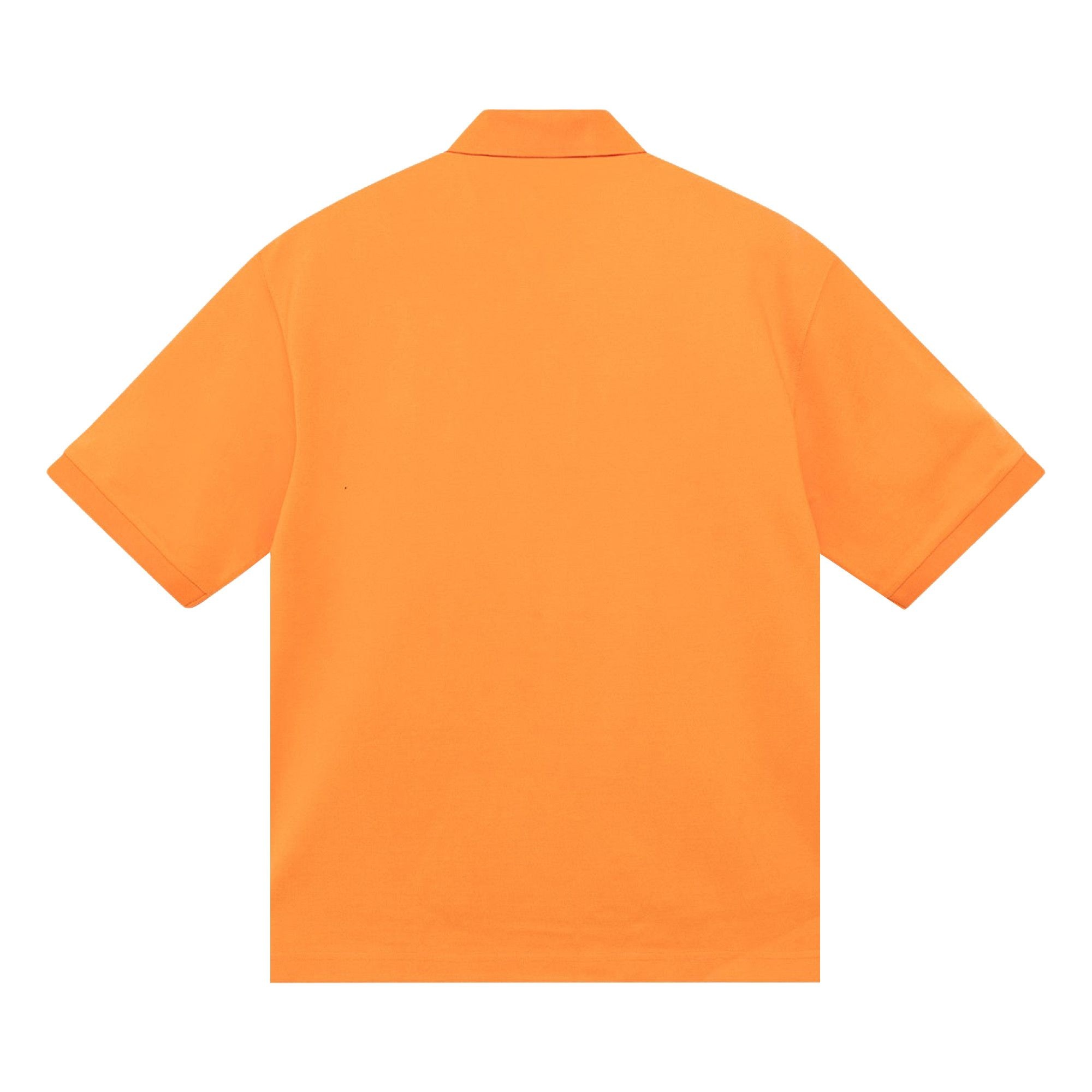 Stussy Classic Pique Polo 'Orange' - 2
