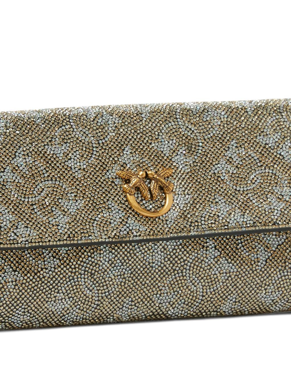 crystal-embellished wallet - 3
