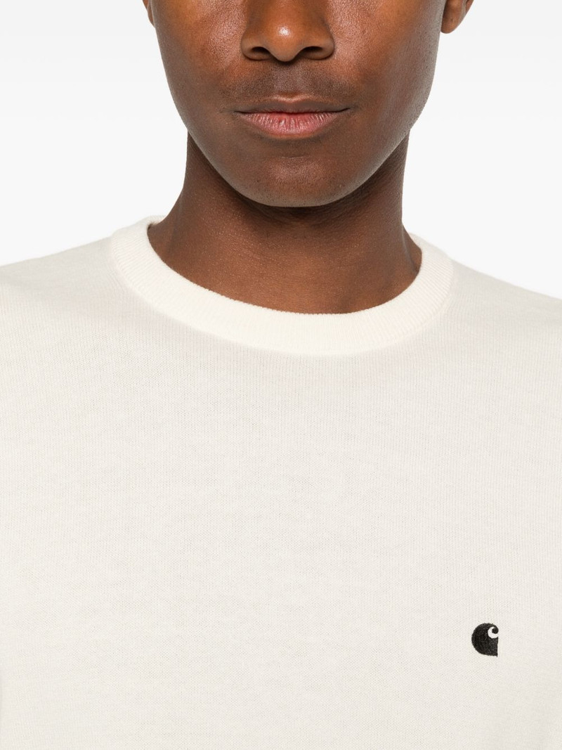 Madison logo-embroidered sweater 5