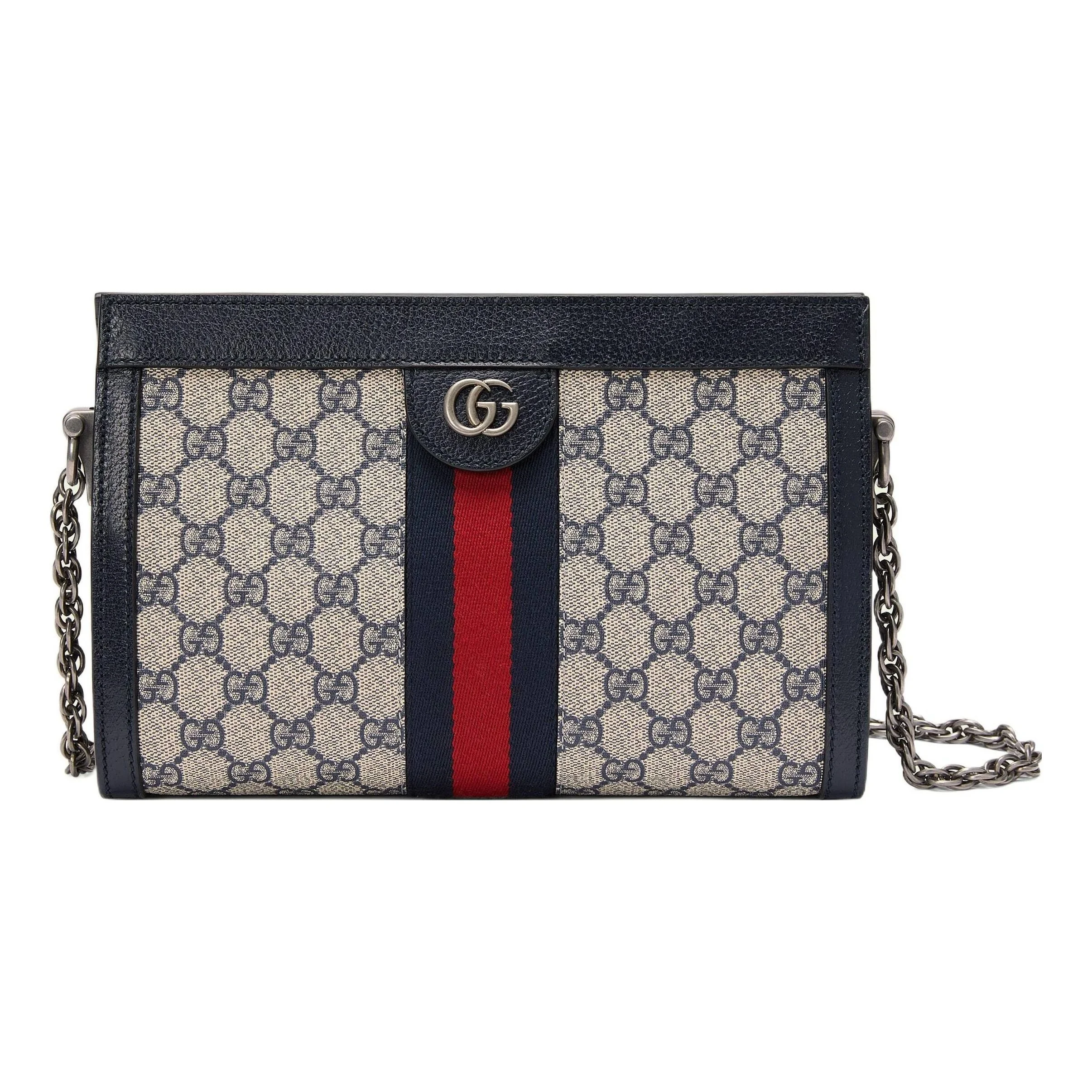 (WMNS) Gucci Ophidia GG Small Shoulder Bag 'Beige Blue' 503877-K05NN-4076 - 1