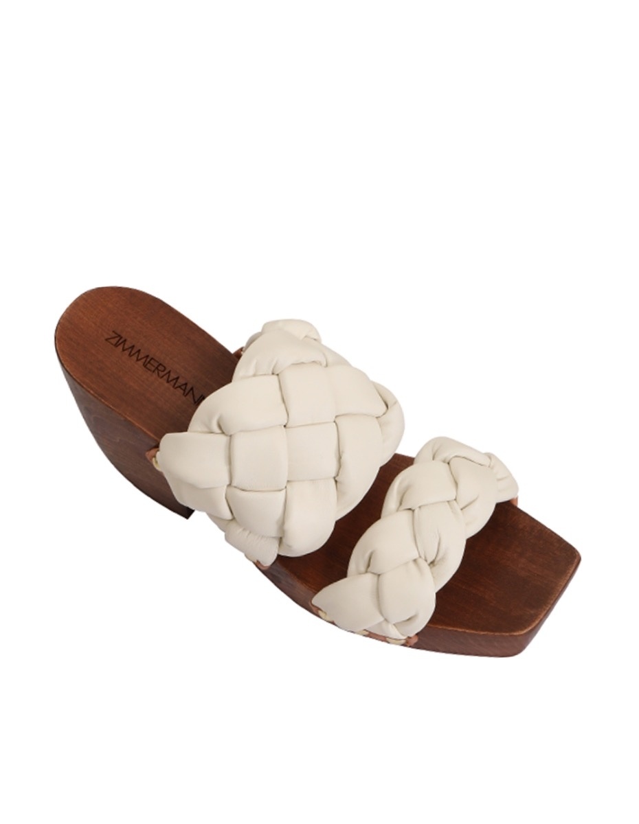 BRAIDED NAPPA CLOG - 7