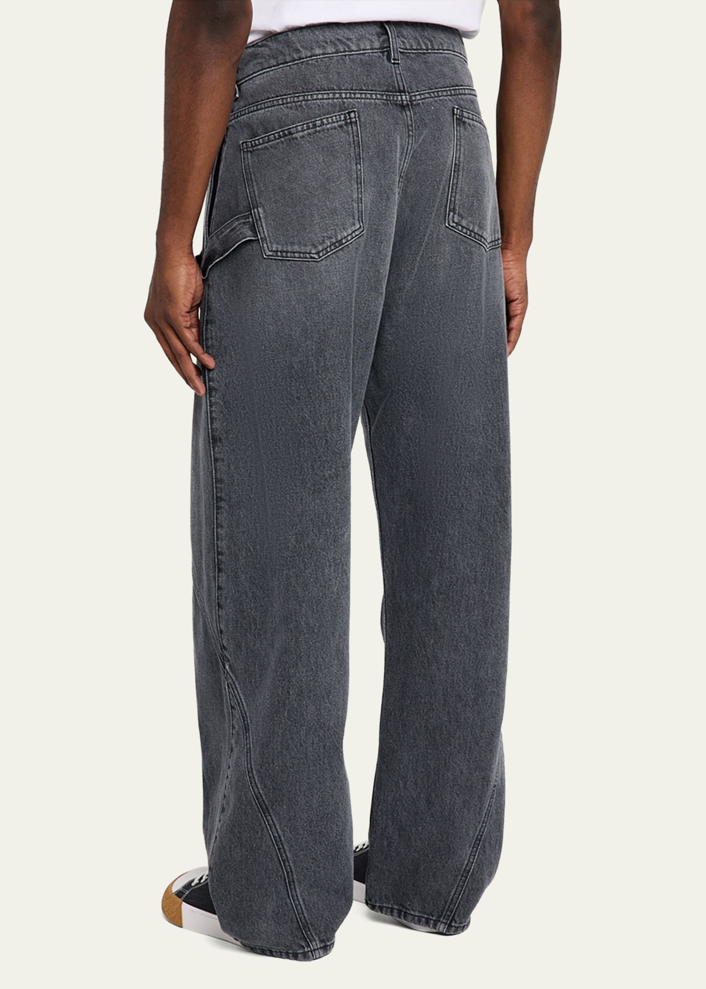 Men's Twisted Workwear Jeans - 3