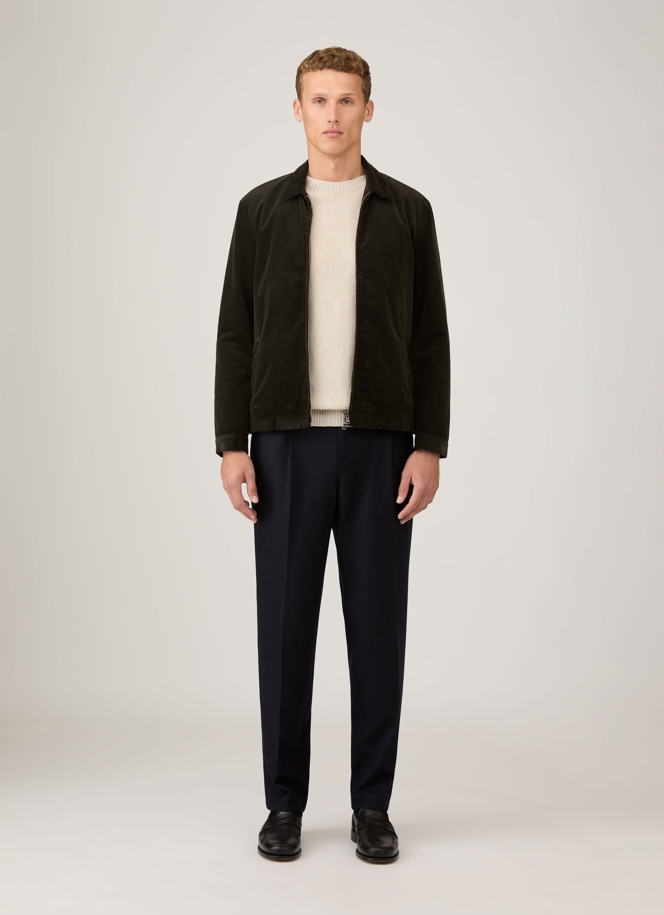 Corduroy Harrington Jacket - 3