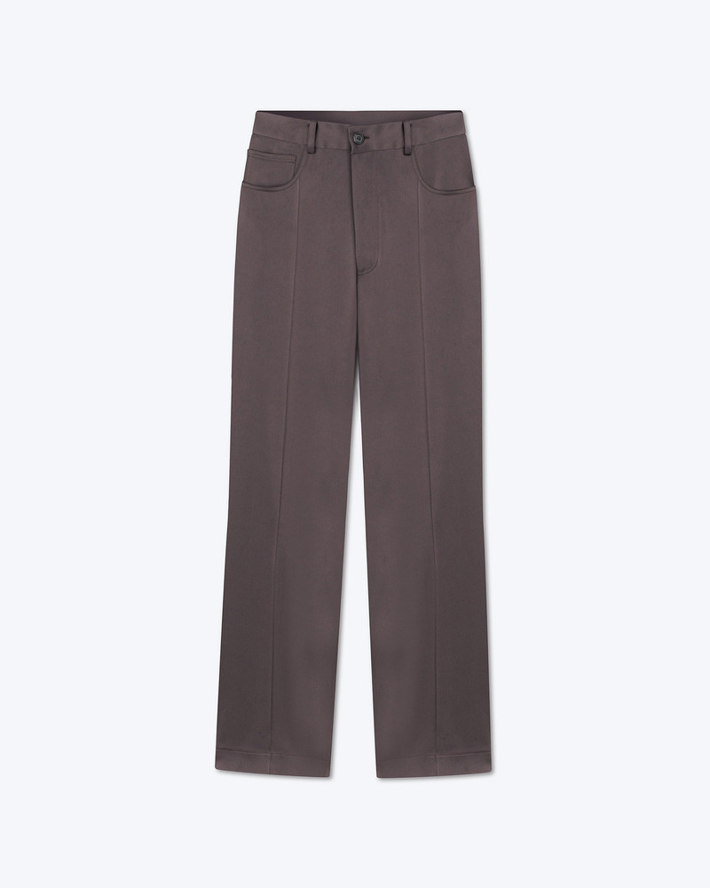 Nanushka MACEN - Slip satin pants - Coffee bean outlook