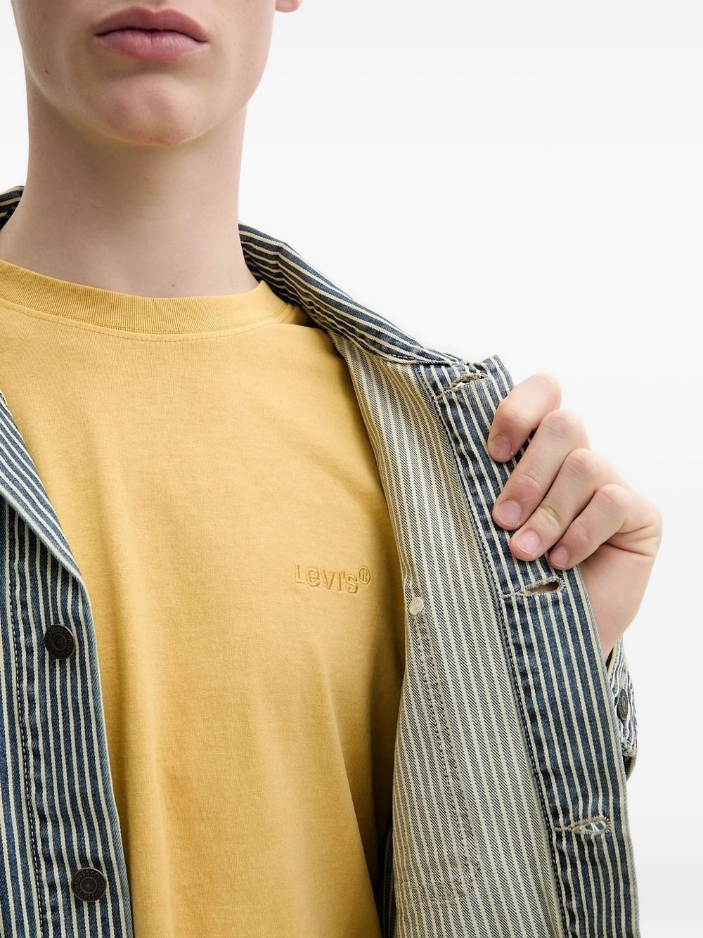 striped pocket jacket - 5