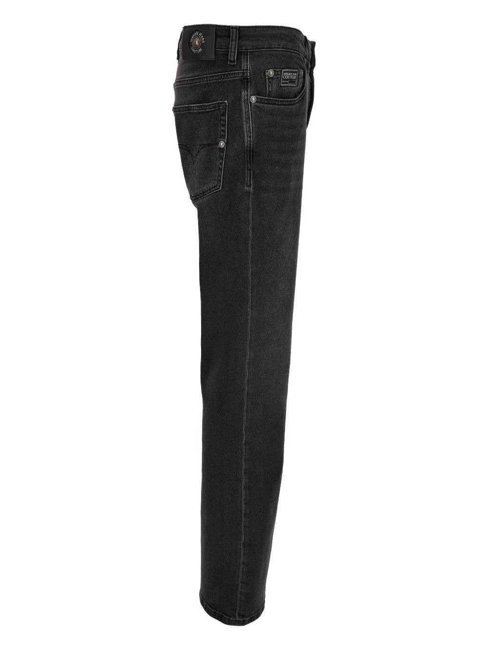 logo-patch jeans - 3