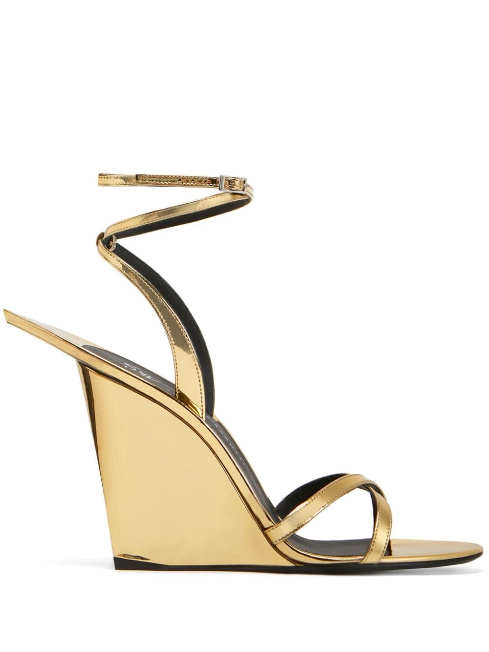 Giuseppe Zanotti Gold Women's Sandals | yoox | REVERSIBLE