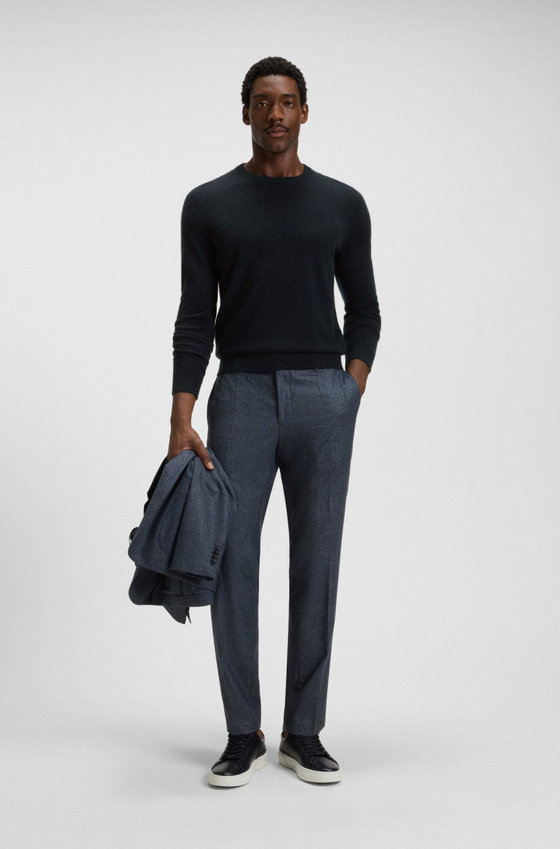 BOSS REGULAR-FIT SWEATER WITH FUNNEL NECK IN PURE CASHMERE outlook