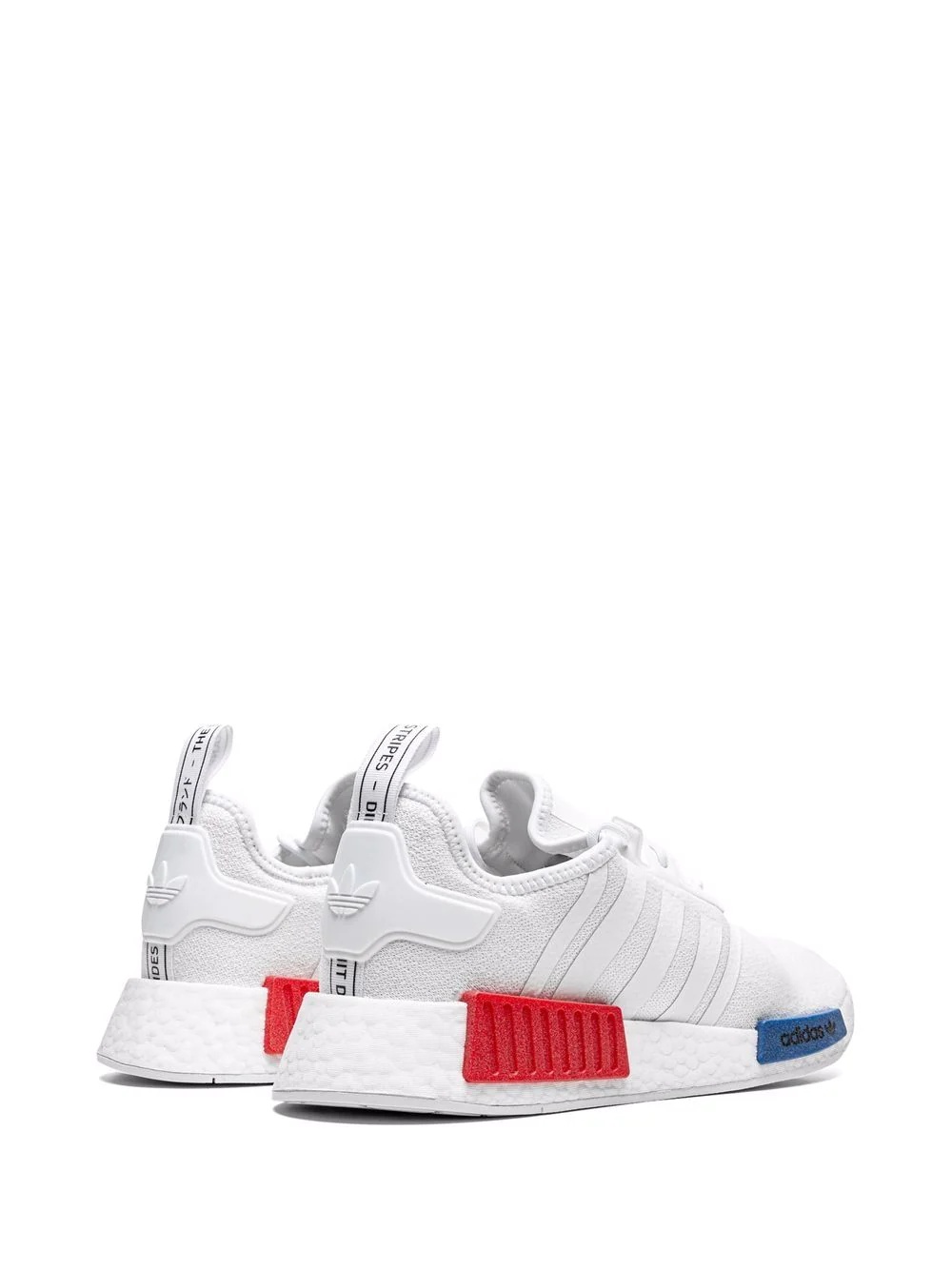 NMD_R1 "White/White/Blue" sneakers - 3