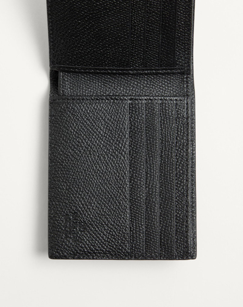 Valentino VALENTINO GARAVANI VLOGO SIGNATURE GRAINY CALFSKIN WALLET outlook