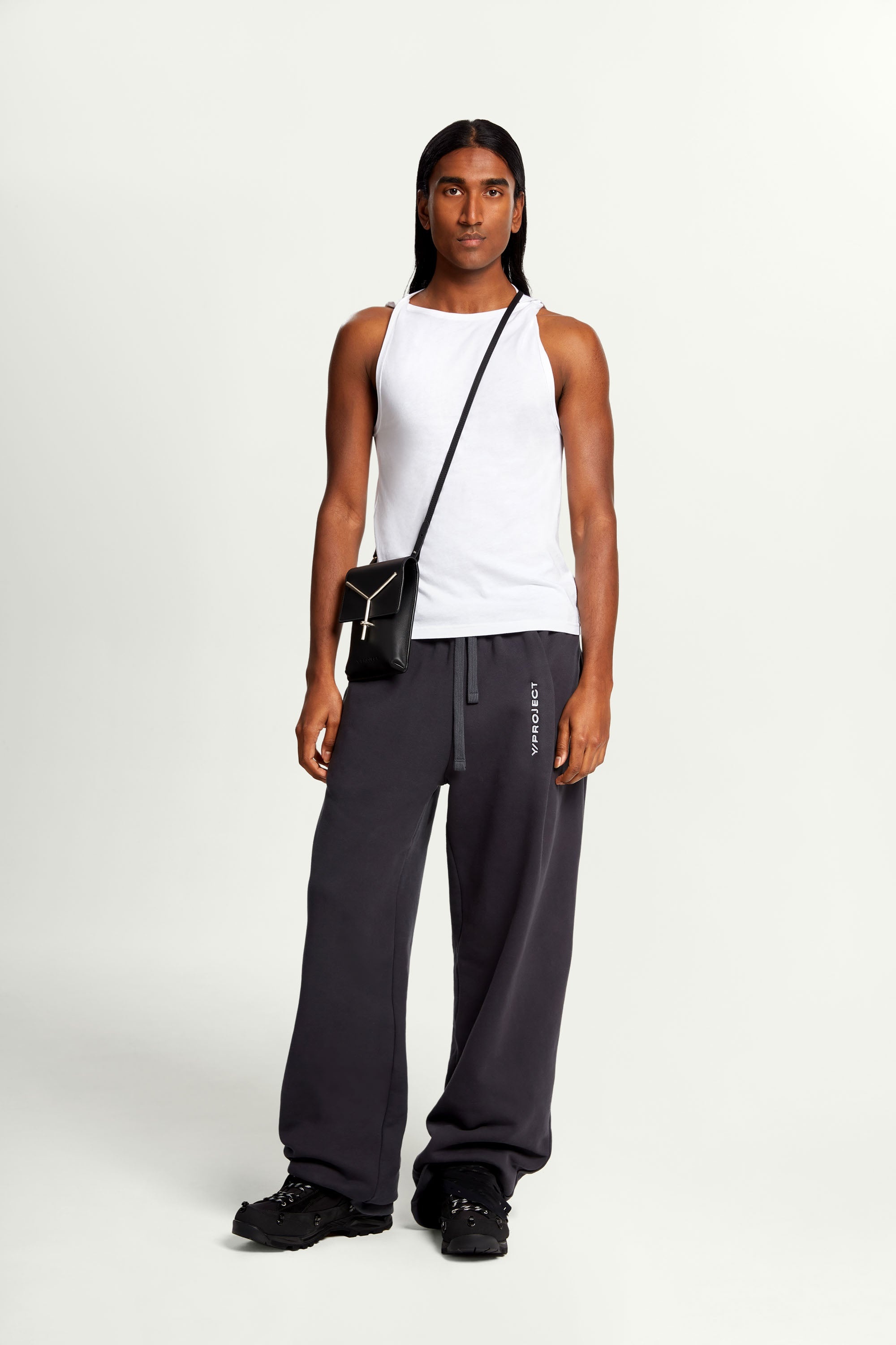 Twisted Shoulder Tank Top - 2