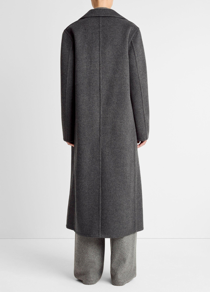 Vince Wool-Blend Double-Breasted Long Coat outlook