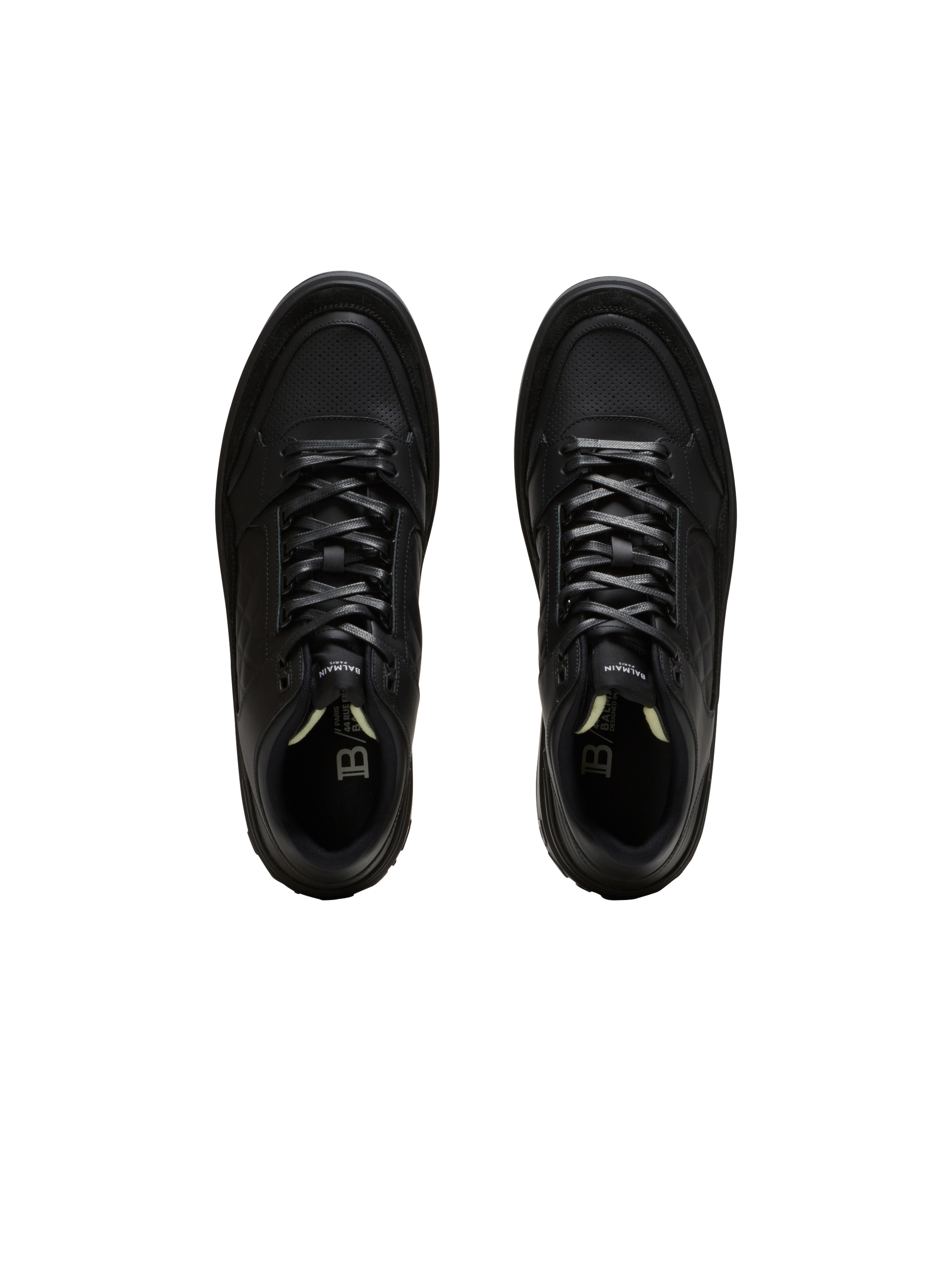B-Court mid-top leather sneakers - 3