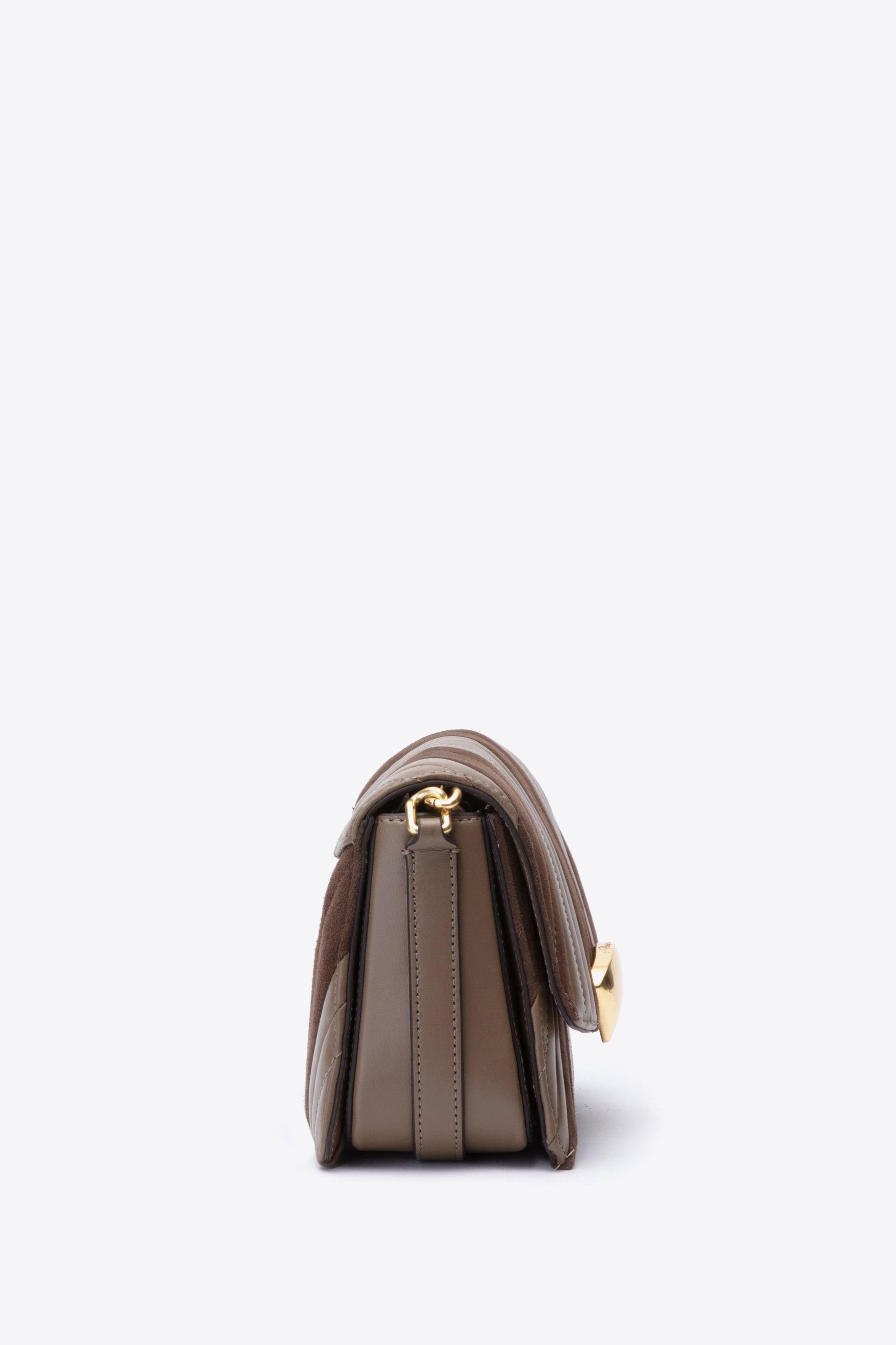 ID Quilted Shoulder Bag with Chain - 3