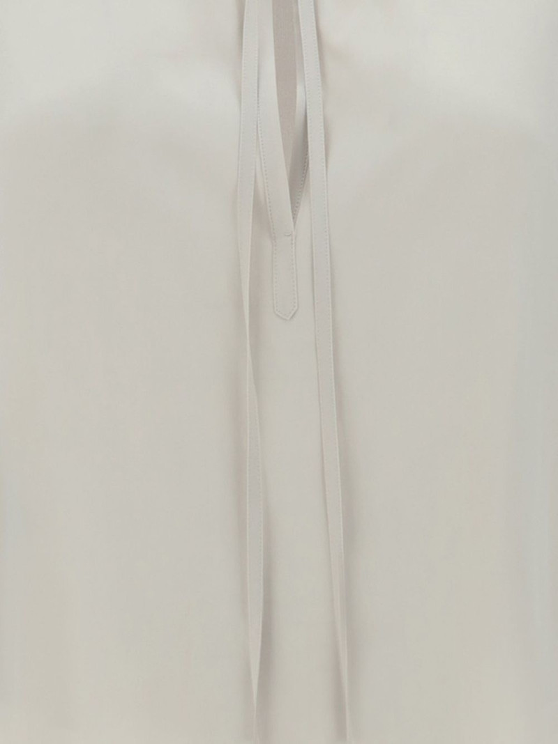 The Row Malon silk blouse outlook