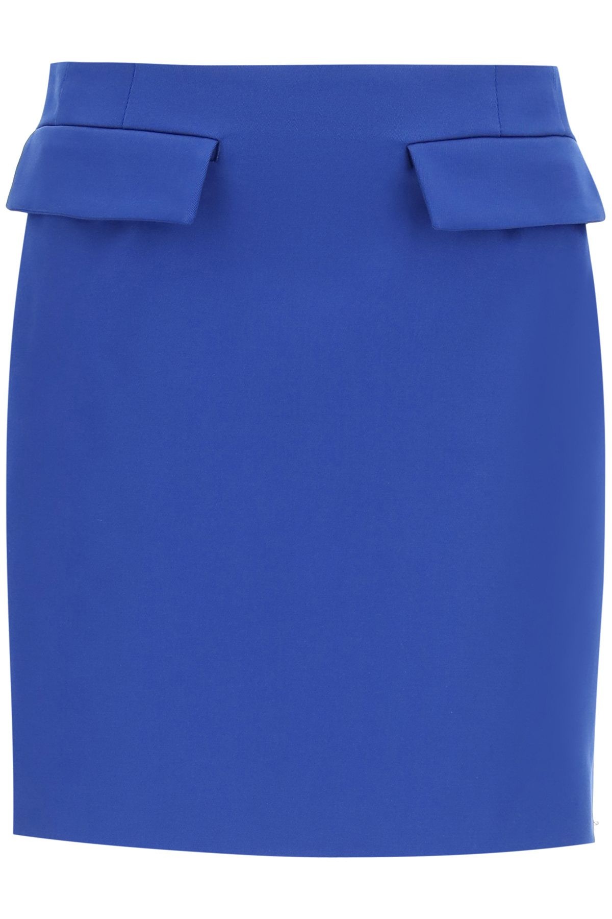 COTTON GABARDINE MINI SKIRT - 1