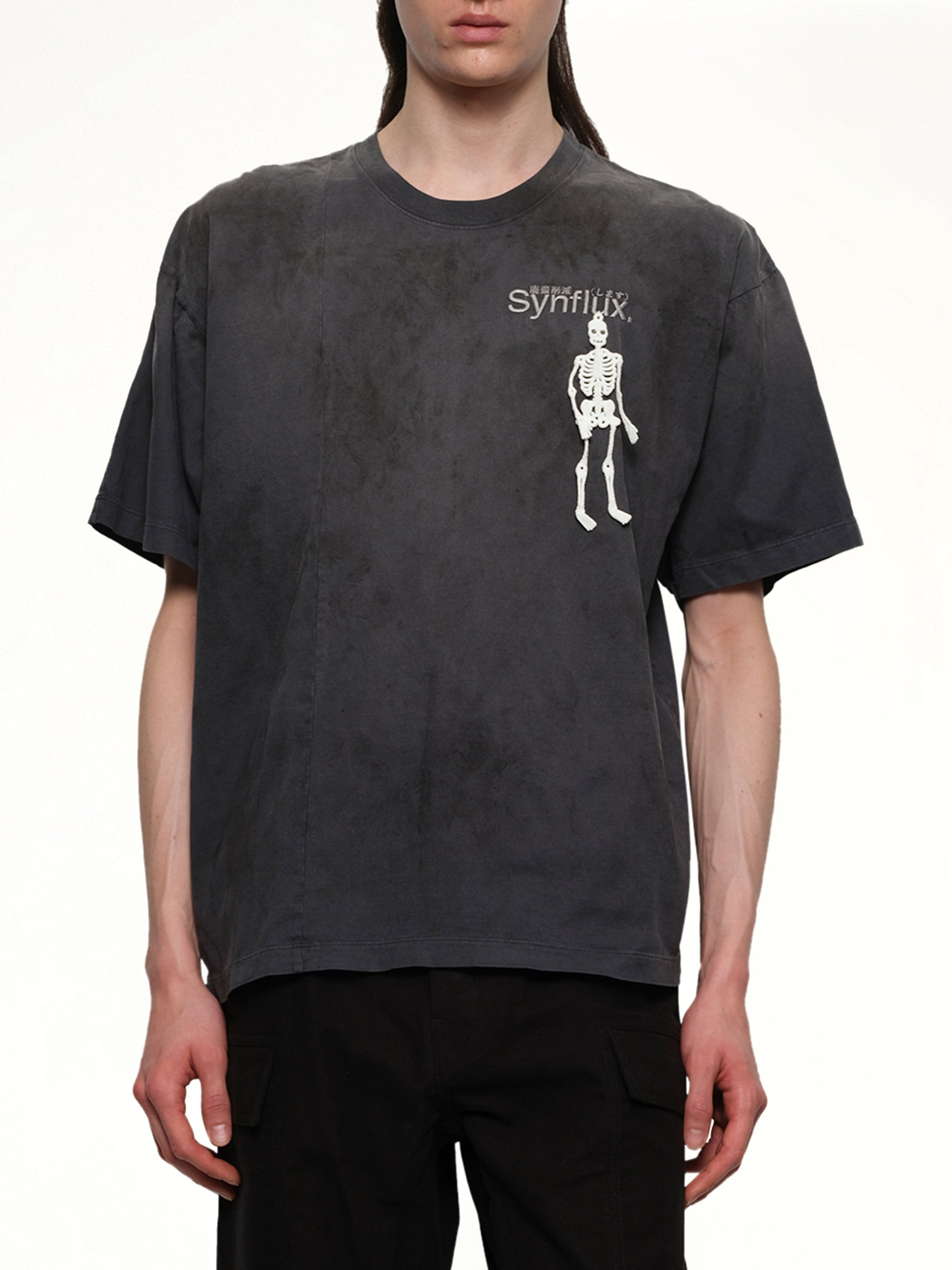 Waste-Reducing Algorithm T-Shirt in Black - 6