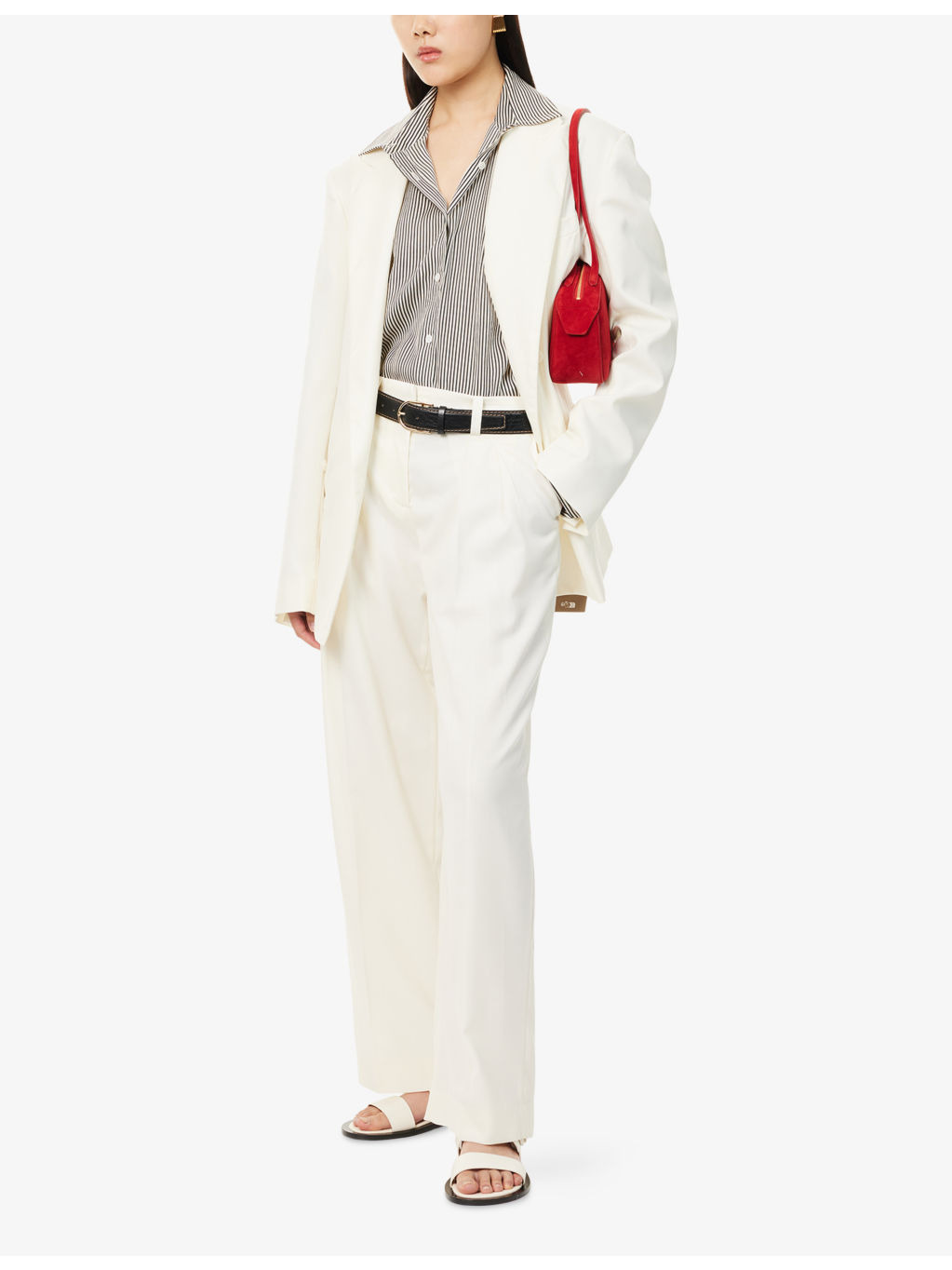 Daytona Pleated Wool Trousers - 2