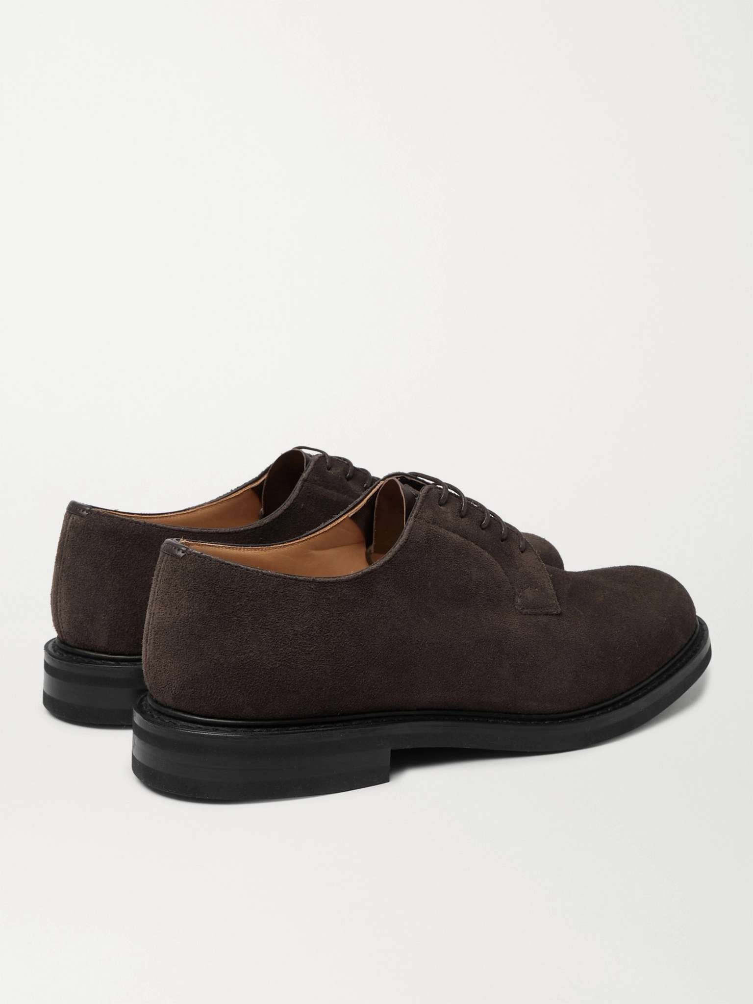 Shannon Suede Derby Shoes - 5