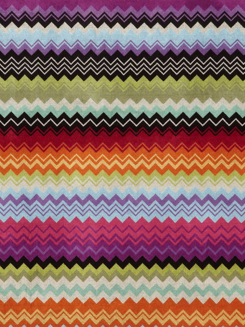 Missoni Giacomo chevron print bath towel outlook