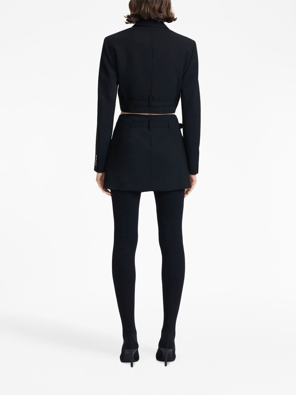 Interlock cropped blazer - 3