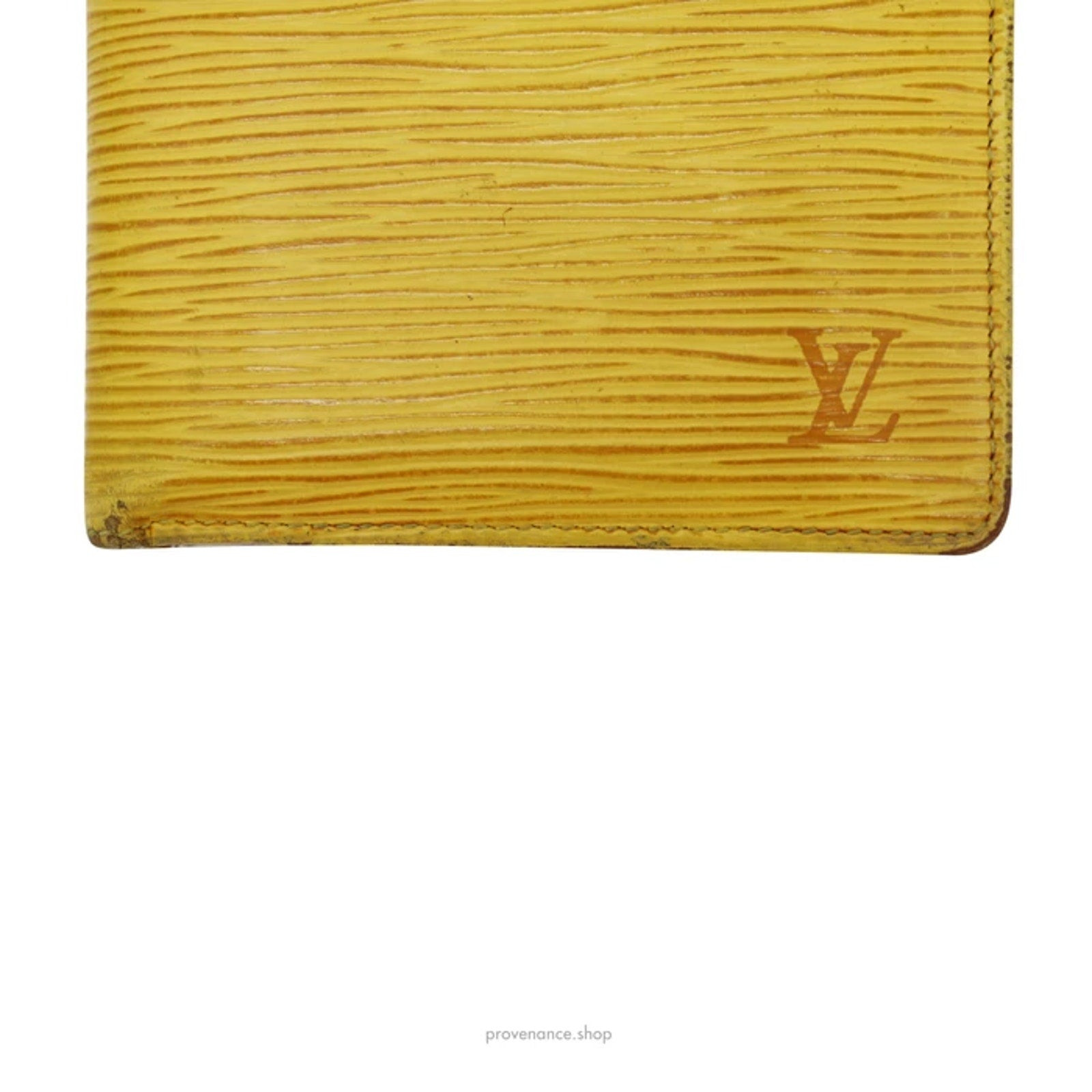 Louis Vuitton Marco Wallet - Tassil Yellow Epi Leather - 6
