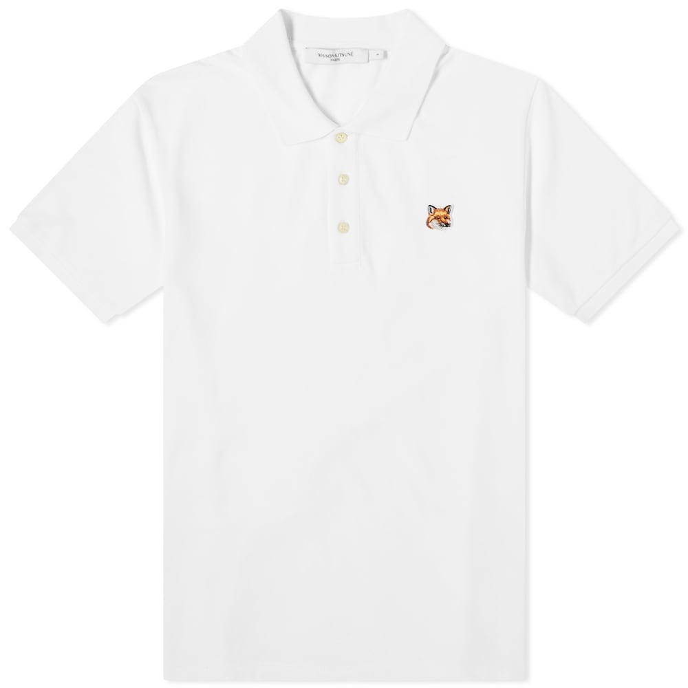 Maison Kitsuné Fox Head Patch Classic Polo - 1